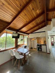 Kuchyň nebo kuchyňský kout v ubytování loft interno