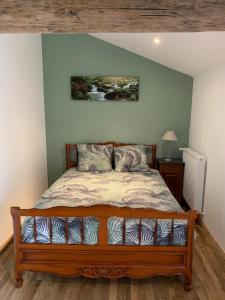 Katil atau katil-katil dalam bilik di Appartement Cosy La Maison de Jean
