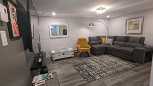 Khu vực ghế ngồi tại Simplement l’Harmonie à Chambly