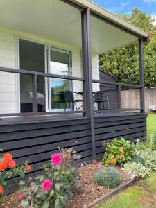 Zahrada ubytování Kauri Point Village