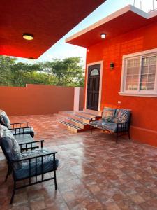Istumisnurk majutusasutuses Negril Studio One