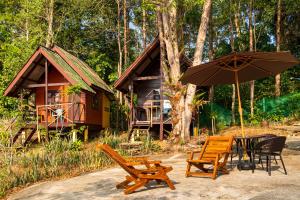 Κήπος έξω από το Wild Hippie Chang