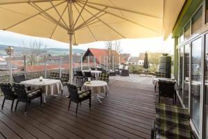 Balkón nebo terasa v ubytování Hotel Fröhlich-Höche