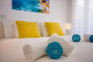 Postel nebo postele na pokoji v ubytování Ideal Property Mallorca - Primavera
