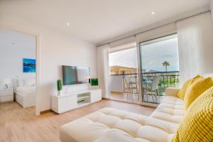 TV a/nebo společenská místnost v ubytování Ideal Property Mallorca - Primavera