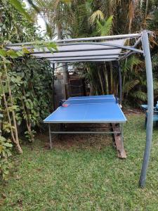 Stolní tenis v ubytování Charmant studio dans le sud, idéal pour un couple nebo okolí