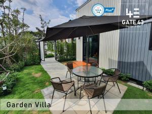 Zahrada ubytování Gate43 Garden Villa