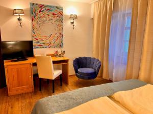 Zona d'estar a Posthotel Arnold