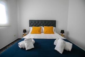 Postel nebo postele na pokoji v ubytování Bahía Corralejo-Best FTV Views, by Comfortable Luxury