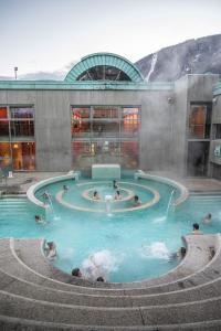 Bazén v ubytovaní Appartement A proximité d'Ax les thermes alebo v jeho blízkosti