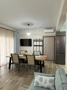 Televisyen dan/atau pusat hiburan di Blue Fish Luxury Villa