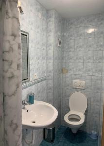 Kúpeľňa v ubytovaní Pension Sara