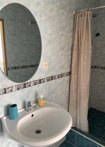 Kúpeľňa v ubytovaní Pension Sara