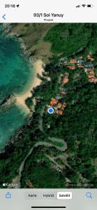 een schermafdruk van een zoekveld van een eiland bij Rustic apartment at YaNui beach in Phuket