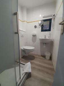 Koupelna v ubytování Hotel Au Spatial