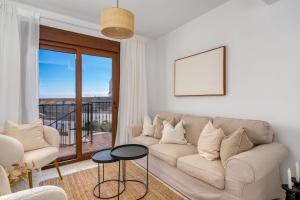 A seating area at Luxurious villa with pool in La Cala by Costarentals - Ref 53