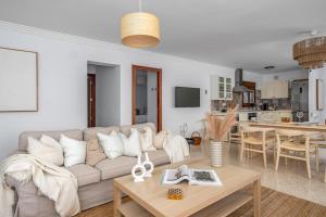 A seating area at Luxurious villa with pool in La Cala by Costarentals - Ref 53