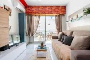 A seating area at Estudio Sunrise Estocolmo