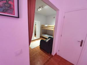 Postel nebo postele na pokoji v ubytování Finca la fortaleza
