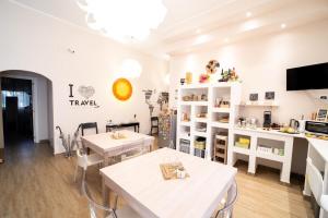 A kitchen or kitchenette at Holidays Lecce