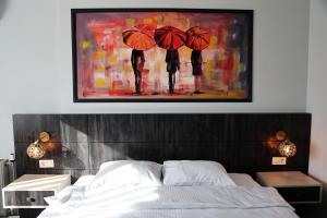 A bed or beds in a room at SAR-PER Hotel