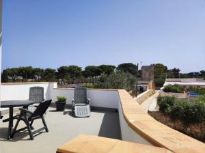 Ein Balkon oder eine Terrasse in der Unterkunft Calamoni22