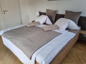 Voodi või voodid majutusasutuse Ferienwohnung Graf toas