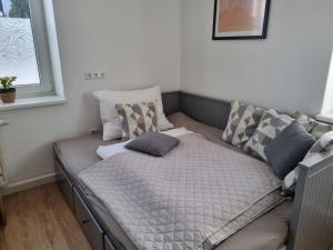Postel nebo postele na pokoji v ubytování Ferienwohnung Graf