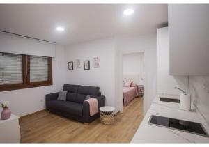 A seating area at Apartamento Felisa A