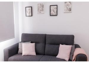 A seating area at Apartamento Felisa A