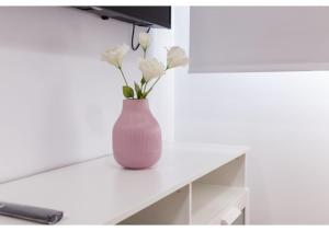 A television and/or entertainment centre at Apartamento Felisa A