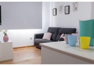 A seating area at Apartamento Felisa A