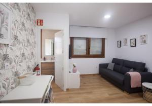 A seating area at Apartamento Felisa A