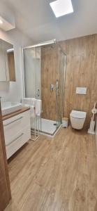 Kúpeľňa v ubytovaní Apartament 17 SzklarSki