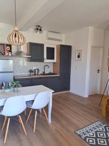 Kuchyň nebo kuchyňský kout v ubytování Apartment Karlo