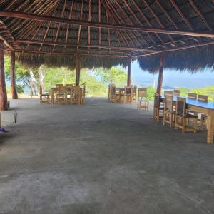 ห้องอาหารหรือที่รับประทานอาหารของ Ecohotel La Reserva