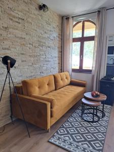Posezení v ubytování Apartment Karlo