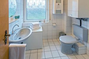 Koupelna v ubytování Ferienhaus-Lucy