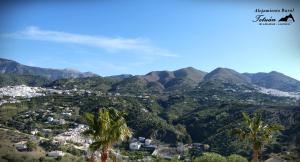 A general mountain view or a mountain view taken from the country house