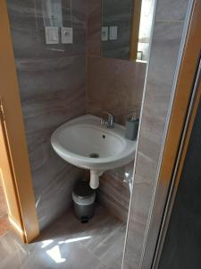Koupelna v ubytování Ubytovanie Tri sestry