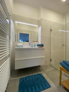 Koupelna v ubytování Gästezimmer Weingut Höllerer