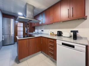 Kuchyň nebo kuchyňský kout v ubytování Stay U-nique Apartments Diagonal