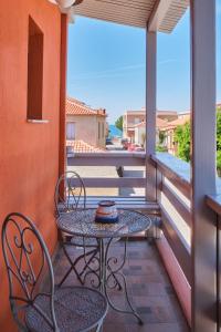 Ban công/sân hiên tại Eressian Lodgings - Skala Eressos