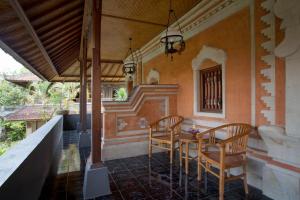 Balkón nebo terasa v ubytování Ubud Kerta City Hotel
