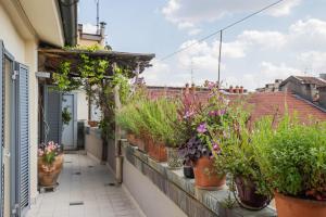 Balkoni atau teres di Milan Retreats Porta Venezia