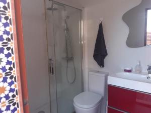 A bathroom at Sol-Paraíso