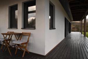 Balkon lub taras w obiekcie Wonderhill Rudabányácska