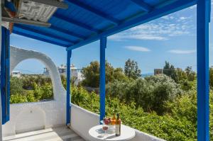 Zahrada ubytování Golden Beach Glyfada Studios