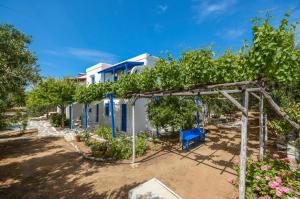 Zahrada ubytování Golden Beach Glyfada Studios