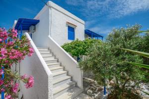 Zahrada ubytování Golden Beach Glyfada Studios